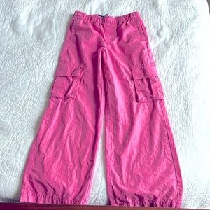 Pink cargo pants NWOT